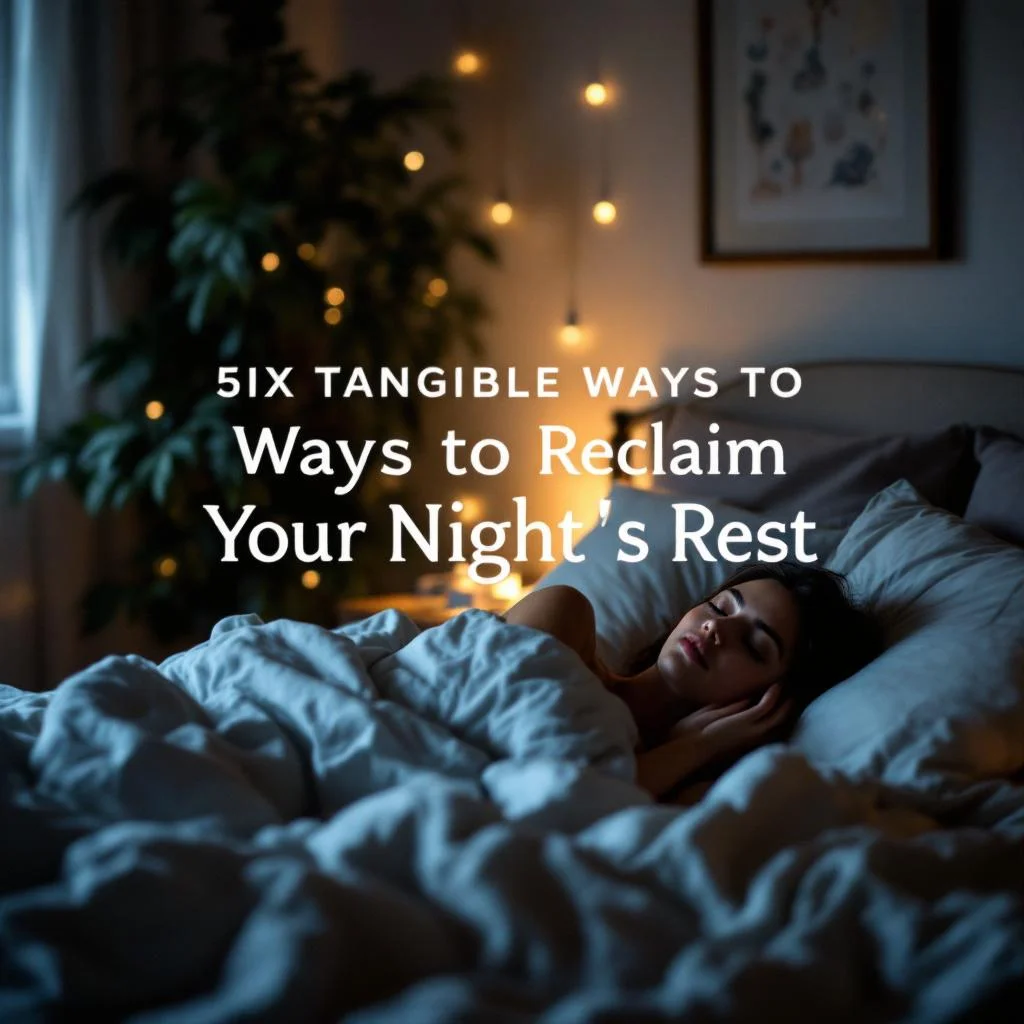 Six Tangible Ways to Reclaim Your Night's Rest