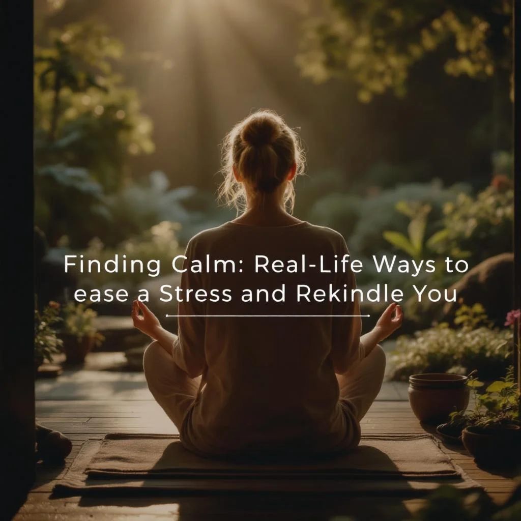 Finding Calm: Real-Life Ways to Ease Stress and Rekindle Your Spirit